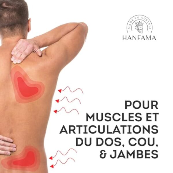 HANFAMA Gel Chauffant musculaire Intense | Decontracturant musculaire avec Griffe du Diable, CBD et Capsaïcine | Creme Chauffante musculaire pour Massage et Relaxation, testé Dermatologiquement, 100ml – Image 7
