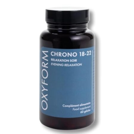 L-Tryptophane + Sérotonine I Laboratoires Oxyform I Anti Stress Puissant I Complément Naturel Safran, Passiflore - Améliore le Sommeil - Fatigue Mentale I 60 cp végan - Cure 1 Mois I Chrono 18-22