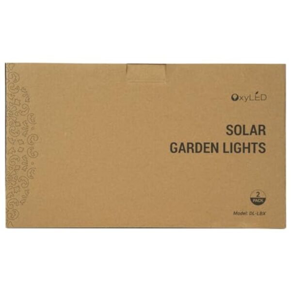 Lanterne Solaire Exterieur, OxyLED Lampe Solaire Exterieur 2 Suspendue Decoration Jardin Lampe Solaire Exterieur pour le Patio la Table le Deco Blanc chaudlanterne – Image 8