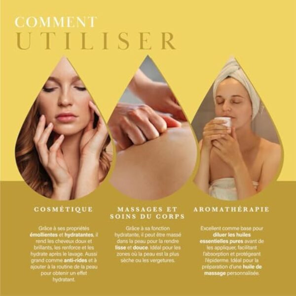 Oxxigena - Huile de Graines de Chanvre 100% Pure et Naturelle Pressée à Froid, Spray 100 ml, Huile Hydratante, Nourrissante pour les Cosmétiques, Anti-rides, Idéale pour la Peau et les Cheveux – Image 4