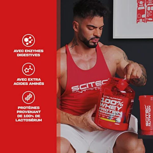 Scitec Nutrition PROTEINE 100% Whey Protein Professional, chocolat, 2350 g – Image 3
