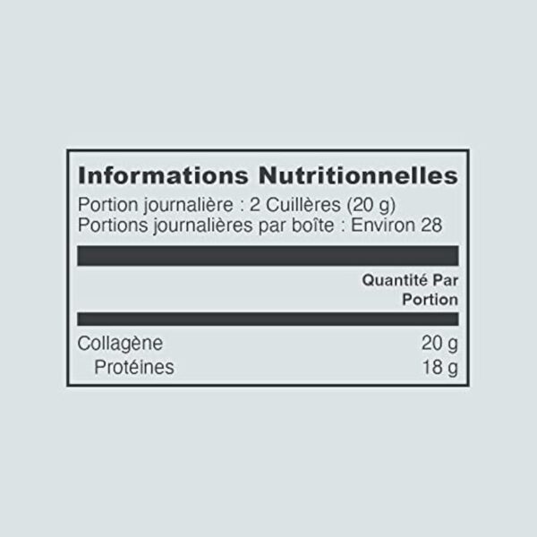 Vital Proteins, Collagène à boire, Complément Alimentaire, Peptides de Collagène Hydrolysés, Non Aromatisé, 567g – Image 3