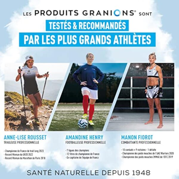 Vitamine D3 GRANIONS | Complément alimentaire vitamines | Vitamine D3 10µg avec Zinc | Défenses immunitaires, capital osseux, vitamine D | Made in France | 2x60 gelules – Image 9