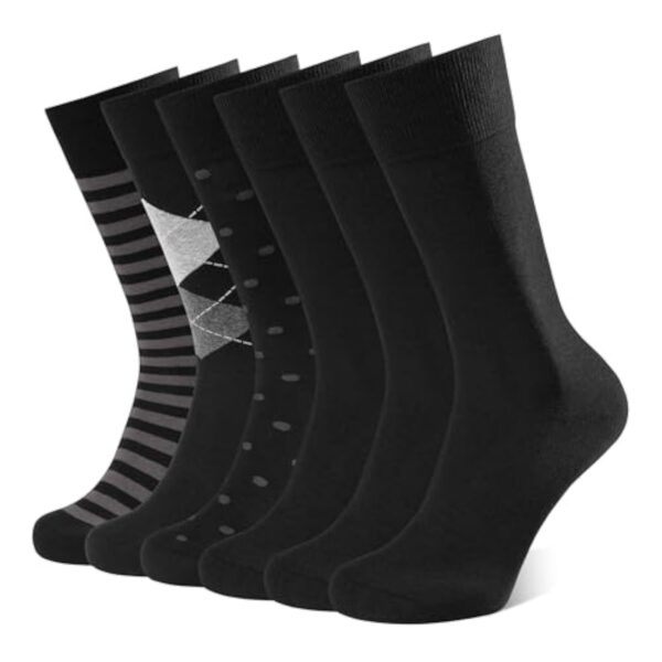 CLOSEMATE Chaussettes Type 39-42 43-46 Hautes Respirantes Confortables en Coton 6 Paires Classiques à cause Gésine Industries en Opacité Condisciple Explication