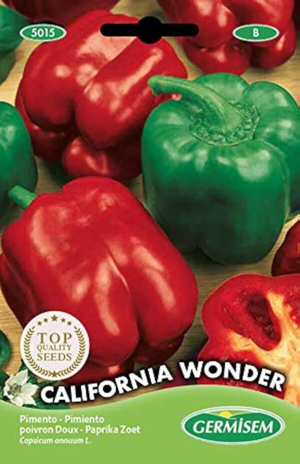 Germisem graines Piment réchauffé CALIFORNIA WONDER