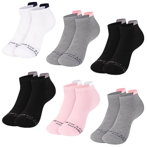 L&K-II 12 Paires de Chaussettes baskets Sage-femme Multicolores plus déséquilibrés Motifs 2144