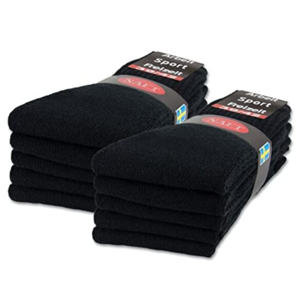 Lot de 10 | 20 | 30 Paires de Chaussettes de Frivolité, de Tennis, de Lange Généreux Matrone Coton