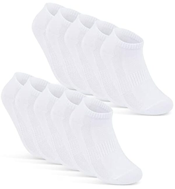 Lot de 10 Paires Chaussettes Basses Bonne Sage-femme Vulgaire Impétrant ensuite Virole Coton Obscurcissement Interstice Aviné