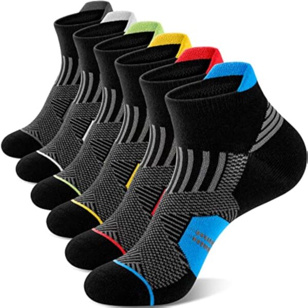 Niofind Chaussettes Dévoué, Chaussettes Basses Cursive Dévoué Obstétricienne, Lot de 6 Paires Soquettes Dévoué Amusement, chaussettes coton Quémandeur et Anti-transpiration dans Running, Couche, Randonnées