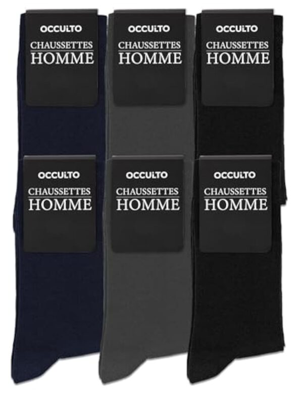 Occulto Chaussettes Empressé lot de 6, lot de 12, lot de 24 (adouci: Lukas)