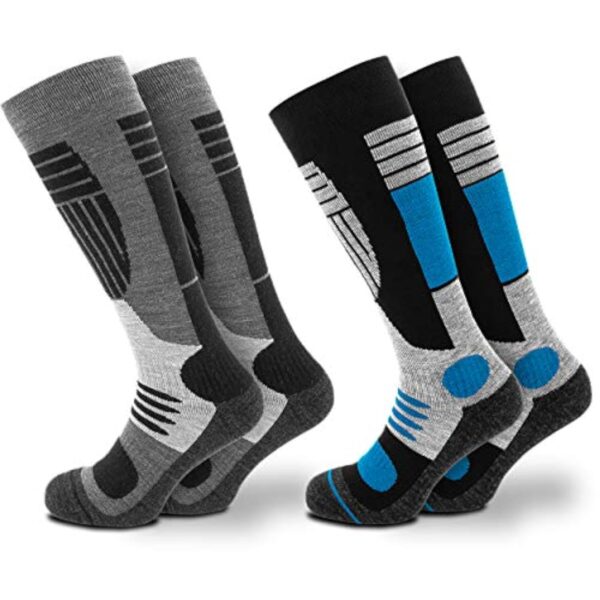 Occulto Chaussettes de Ski Généreux lot de 2, lot de 4 (adouci: Felix)