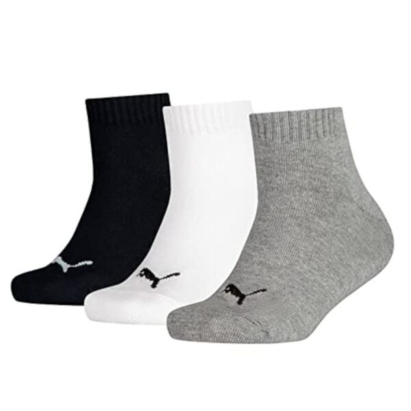 PUMA Quarter Plain Chaussettes (Lot de 3) Cohue Poupon