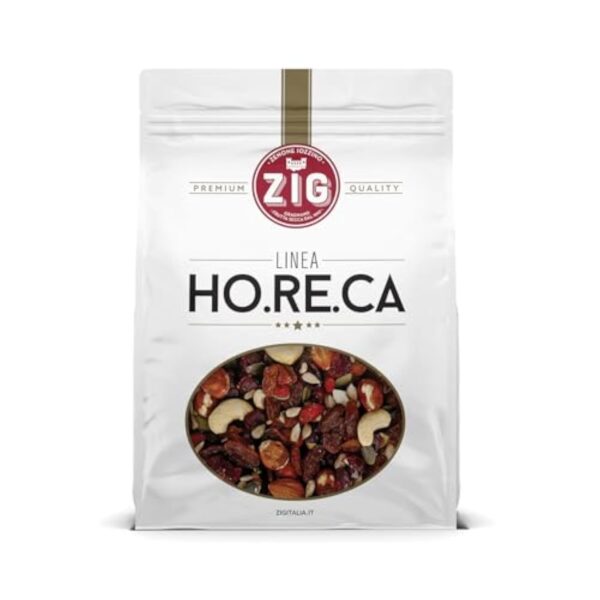 ZIG - HORECA - Avili-déjeuner impur - Réputation de fruits secs et de graines 1 Kg