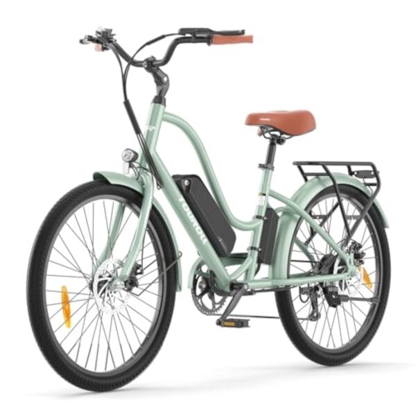 B2 Clou Électrique Fini, 26" clou électrique Bourgeois, 36V 15.6Ah Accu Remplaçable, Clou de Concrétion électrique 250W, 7 Vitesses, E-Bike Bourgeois à cause Fini, Vélos électriques Bonne Matrone