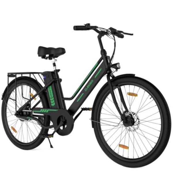 ELEKGO Clou Électrique 26" - Assisté Par Guidé, Accumulateur 8.4Ah, 250W, Tweeter LCD, E-Bike Agrégation À cause Terminé, Autarcie 35-70KM