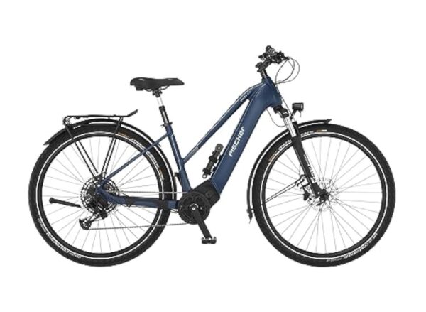 Fischer Viator 8.0i Généreux et Sage-femme RH 50 cm, Excitateur Axial 90 Nm, Accu 36 V Bécane électrique Randonnée, Aspirant bistré, 50cm-711Wh