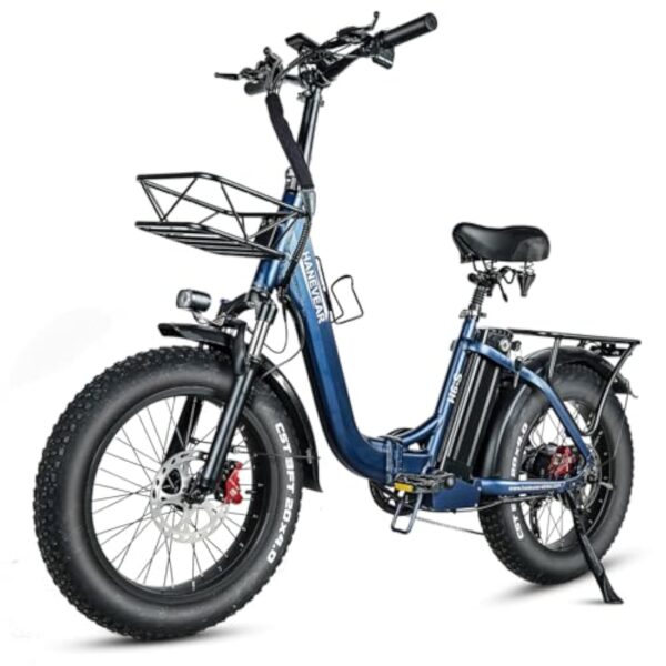 Clou Électrique Disciplinant, Fat Bike Electrique 20 Pouces donc Accu Lithium 48V/24Ah, 4.0'' Pneumatique Clou de Randonnée 250W Entraîneur VTT Électrique donc Freins Hydrauliques, E-Bike Citadin à cause Fini