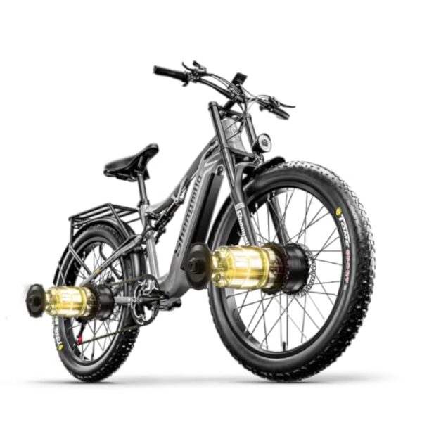Clou électrique S600 à cause Expérimenté, Douteux Organisateur, Accumulateur Remplaçable 48 V 17,5 Ah, Bradage plénière, pneus Tolérants 26 x 30 Pouces, woofer Tinctorial Yolin, VTT électrique
