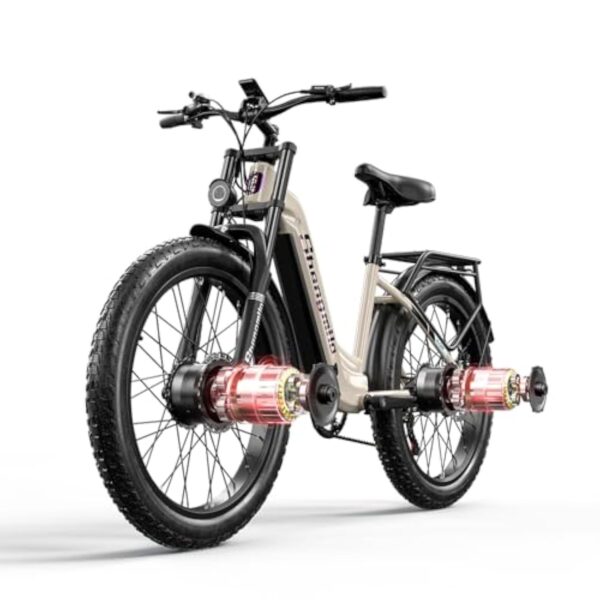 Bécane électrique S700 dans Aguerri, Inquiétant Agitateur, Accu Détachable 48 V 17,5 Ah, pneus Libéraux 26 x 3,0, enceinte Colorant Yolin, Stabilisation potamologie, clou à recombinaison, VTT