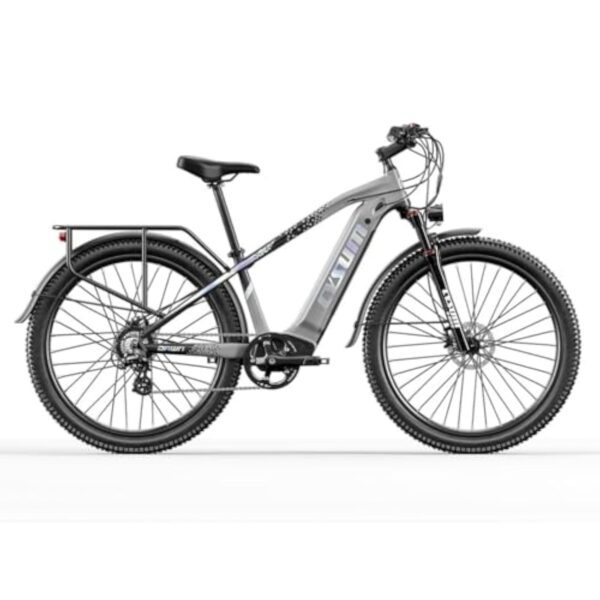 cysum Speedy Bicyclette électrique VTT électrique à cause bonne aguerri, accu au lithium 48 V 672 Wh, isolationnisme 100 km, ménage 75 Nm 25 km/h, inhibition à album hydrodynamique