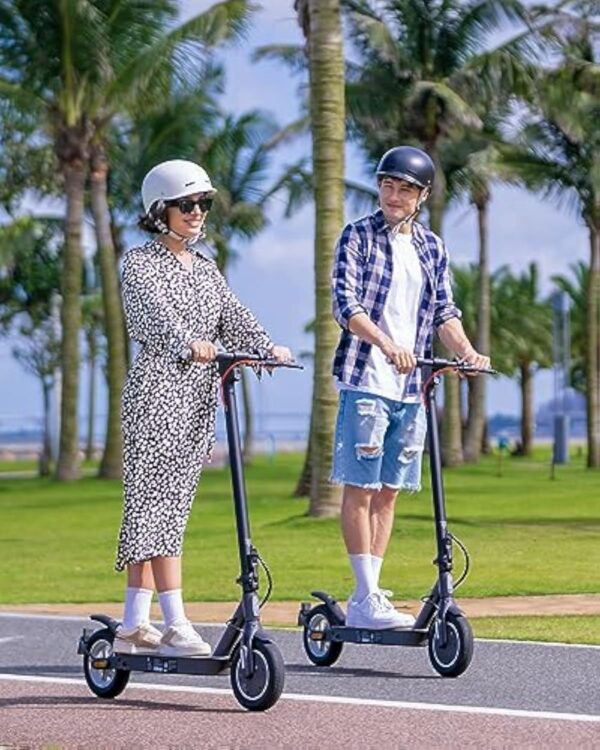 5TH WHEEL V30PRO Trottinette Electrique Adulte, Trottinette Électrique Clignotants Avant Arrière, 10'' Pneu, Autonomie 25-32km, avec APP, 4 Modes de Vitesse, Max 120kg – Image 8