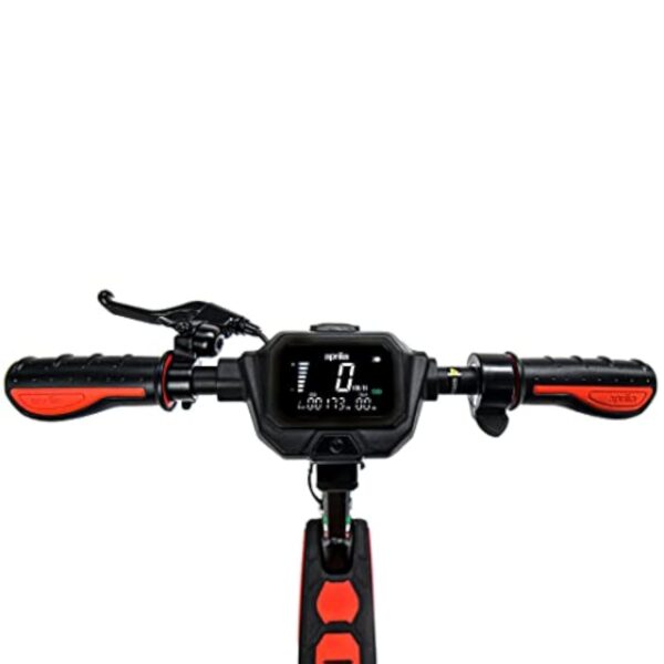 Aprilia, eSR1, Trottinette Électrique, Moteur 350W, Châssis en Magnésium, Noir/Rouge – Image 6
