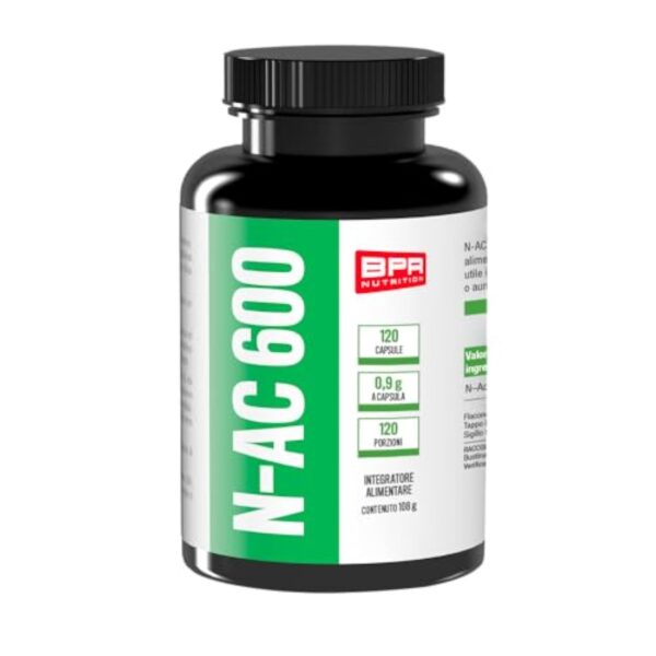 BPR - N-AC 600 - N-acétyl-L-cystéine - 120caps