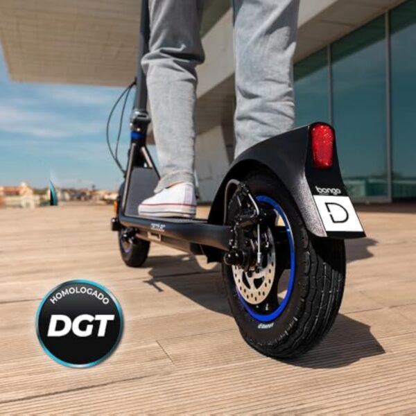 Cecotec Trottinette Électrique Adulte Approuvée Bongo D20 XL Connected. Puissance Maximale 700W, Autonomie 40km, Roues de 10", Frein à Disque Arrière, Alliage d'Aluminium, App, Résistant à l'eau – Image 12