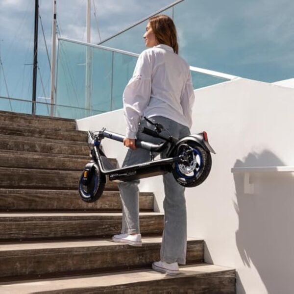 Cecotec Trottinette Électrique Adulte Approuvée Bongo D20 XL Connected. Puissance Maximale 700W, Autonomie 40km, Roues de 10", Frein à Disque Arrière, Alliage d'Aluminium, App, Résistant à l'eau – Image 11