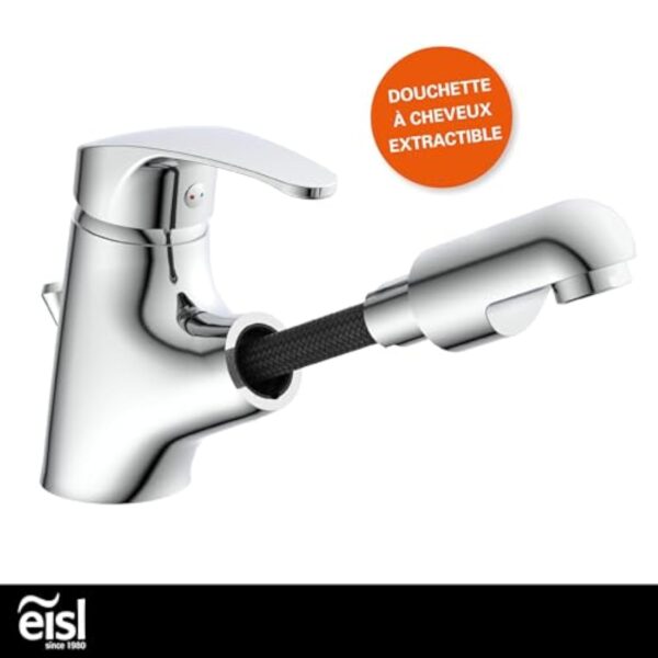 EISL Vico lavabo robinet d'évier avec douchette extractible, 1 pièce, ni075tco – Image 4