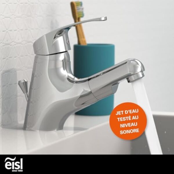 EISL Vico lavabo robinet d'évier avec douchette extractible, 1 pièce, ni075tco – Image 5