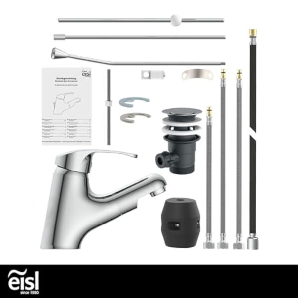 EISL Vico lavabo robinet d'évier avec douchette extractible, 1 pièce, ni075tco – Image 8