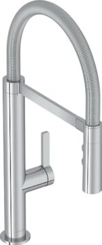 JACOB DELAFON Mitigeur cuisine Spirale Bec haut chrome douchette extractible