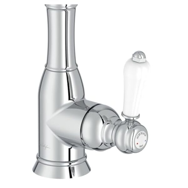 JACOB DELAFON Mitigeur cuisine Louise design retro Chrome – Image 3