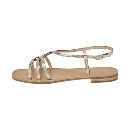 Les Tropeziennes Sandales Plates Cuir Hudon
