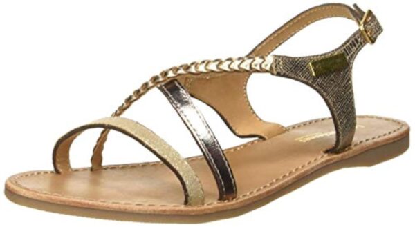 Les Tropeziennes Femme Hanano Sandales/spartiates, Or Or Multi 657, 36 EU – Image 2