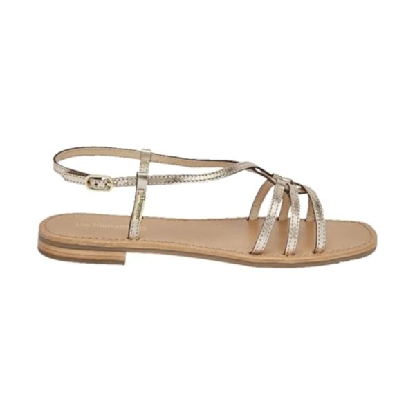 Les Tropeziennes Sandales Plates Cuir Hudon – Image 3