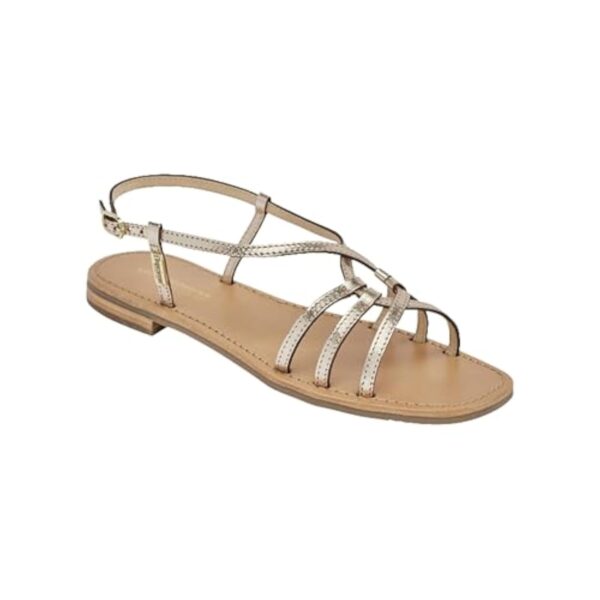 Les Tropeziennes Sandales Plates Cuir Hudon – Image 4