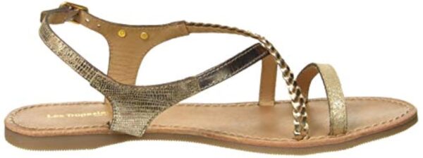 Les Tropeziennes Femme Hanano Sandales/spartiates, Or Or Multi 657, 36 EU – Image 7