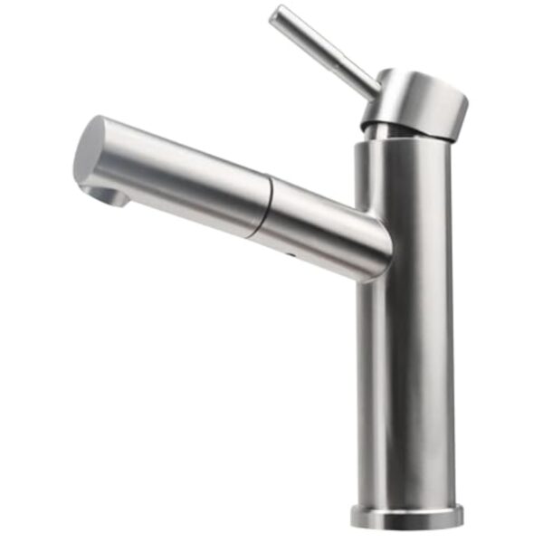 Minnhua Robinet de lavabo avec douchette extractible Robinet de cuisine/salle de bain Robinet Salle Bain avec Douchette Extractible Mitigeur Lavabo avec Pulvérisation Brossée