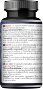 NAC 150 mg - N-Acetyl L-Cysteine 120 comprimés végétaliens - 480 portions - 16 mois d'approvisionnement - Supplément alimentaire d'acides aminés pour soutenir la fonction hépatique - Apollo's Hegemony