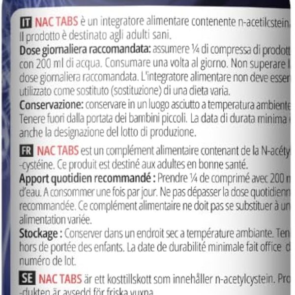 NAC 150 mg - N-Acetyl L-Cysteine 120 comprimés végétaliens - 480 portions - 16 mois d'approvisionnement - Supplément alimentaire d'acides aminés pour soutenir la fonction hépatique - Apollo's Hegemony
