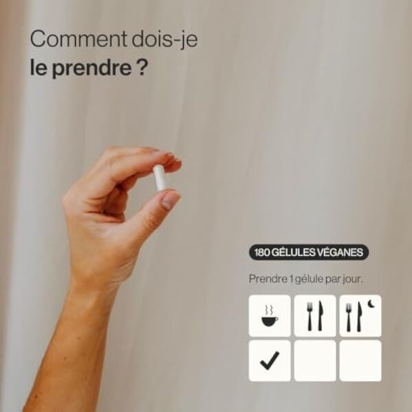 NAC N-Acétyl-Cystéine 600 mg - 180 Gélules Véganes | Approvisionnement de 6 Mois | Haute Pureté et Biodisponibilité | Sans Additifs | Végan | Zenement – Image 4