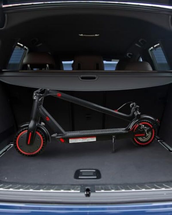 QnQ Trottinette Électriques Adultes, Moteur 250W, 8.5'' Pneu Anti-crevaison, Batterie 7.8AH, 3 Modes Vitesse Trajet Scooter Pliable, Maximum 25km/h, Double Frein, avec APP, Max 120kg – Image 7