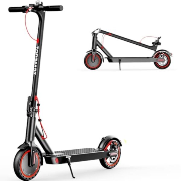 TODIMART T3 Trotinette Electrique Adulte Ultra Legere, Moteur 350W/25KM/H Autonomie 35KM Batterie 36V 7.8Ah,Trottinette électrique Pliable pneus nid d'abeille increvables, Charge 120kg