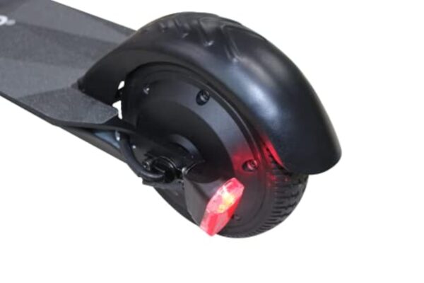 Trottinette électrique Denver SEL-65230BLACK. Moteur 300W. Cadre en Aluminium. Vitesse Max. 20km/h. Peut Rouler jusqu'à 12 km par Charge Roues 6,5". Feu Avant et arrière. Sonnette Taille Unique Noir – Image 4