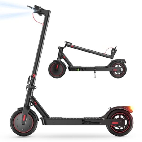 iScooter i8 Trottinette Électrique pour Adolescents Et Adultes, Moteur 35 O, Autonomie De 20-30KM, Max 25 KM/H, Batterie 280,8WH, Freinage Double, 3 Modes De Vitesse, Déplacements Quotidiens – Image 2