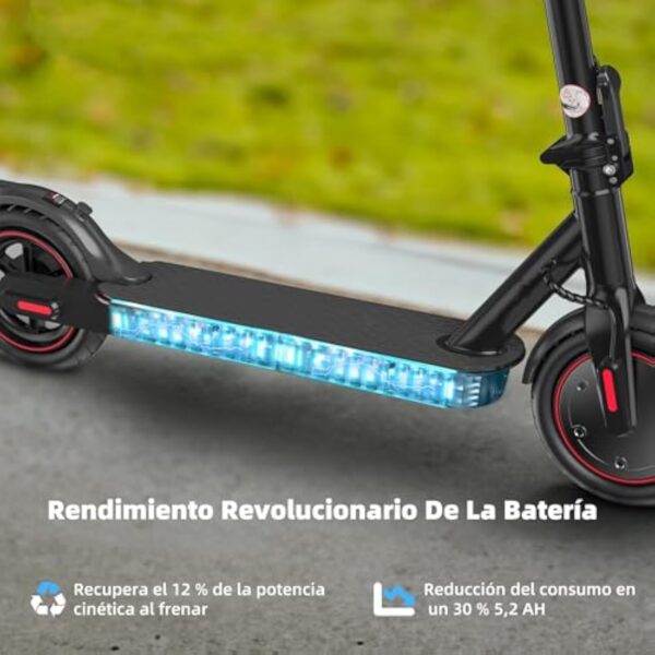 iScooter i8 Trottinette Électrique pour Adolescents Et Adultes, Moteur 35 O, Autonomie De 20-30KM, Max 25 KM/H, Batterie 280,8WH, Freinage Double, 3 Modes De Vitesse, Déplacements Quotidiens – Image 5