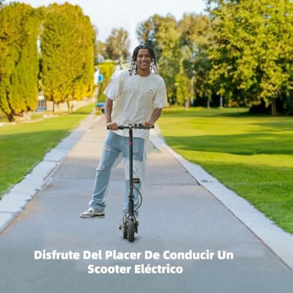 iScooter i8 Trottinette Électrique pour Adolescents Et Adultes, Moteur 35 O, Autonomie De 20-30KM, Max 25 KM/H, Batterie 280,8WH, Freinage Double, 3 Modes De Vitesse, Déplacements Quotidiens – Image 10