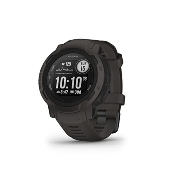 Garmin Instinct 2, Graphite - Montre GPS robuste et connectée - Boîtier 45 mm – Image 2